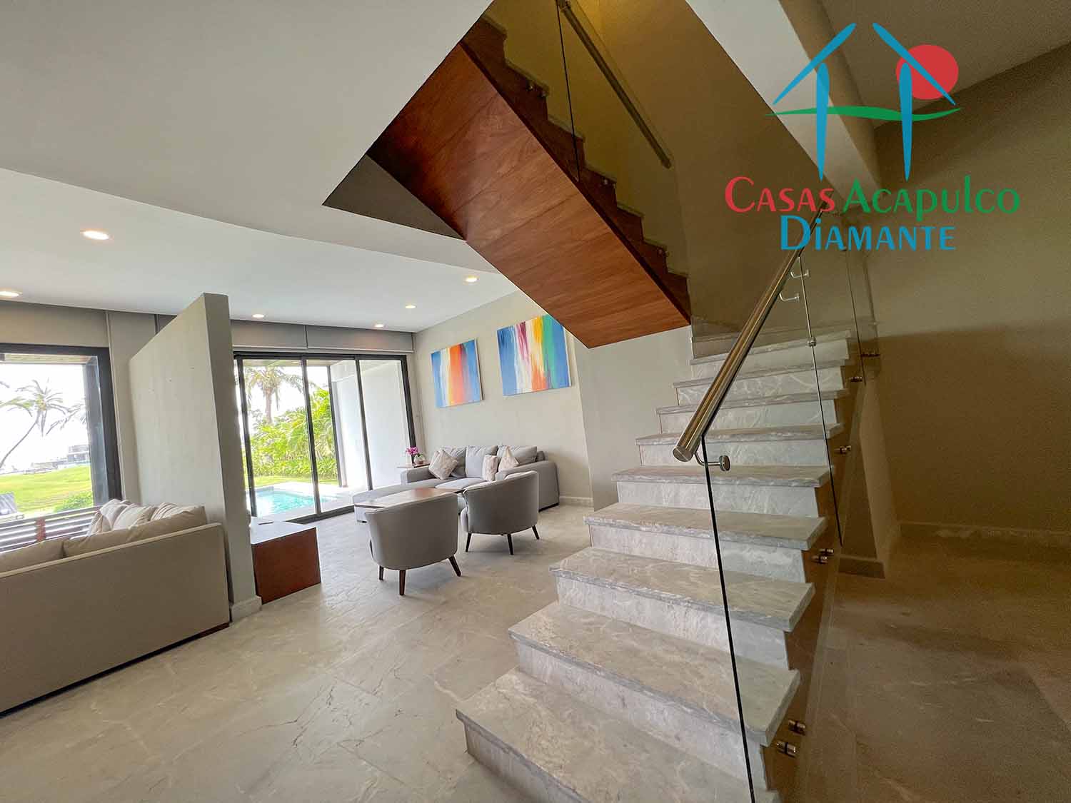 Marelas casa 3 - Hall de recámaras 1